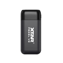 Laturi / Power Bank -akku Li-ion 18650 / 20700 / 21700 Xtar PB2SL V2 musta Laturi / Power Bank -akku Li-ion 18650 / 20700 / 21700 Xtar PB2SL V2 musta