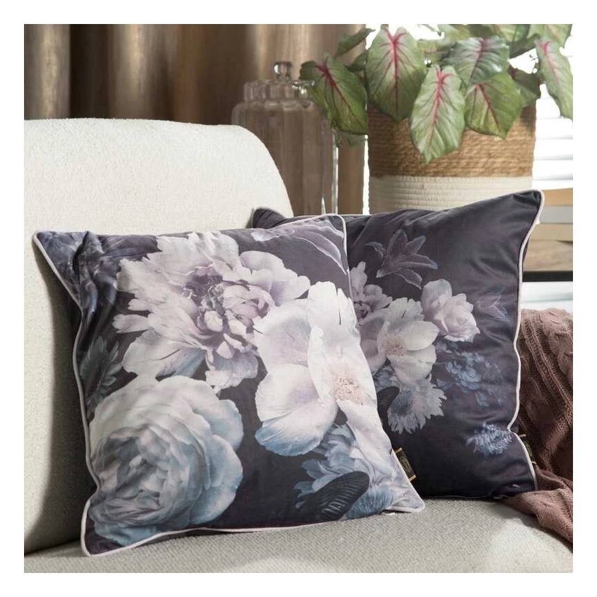 Eurofirany SI/PO/VELVET/17 45X45 PLAHVA+MUSTA – 2