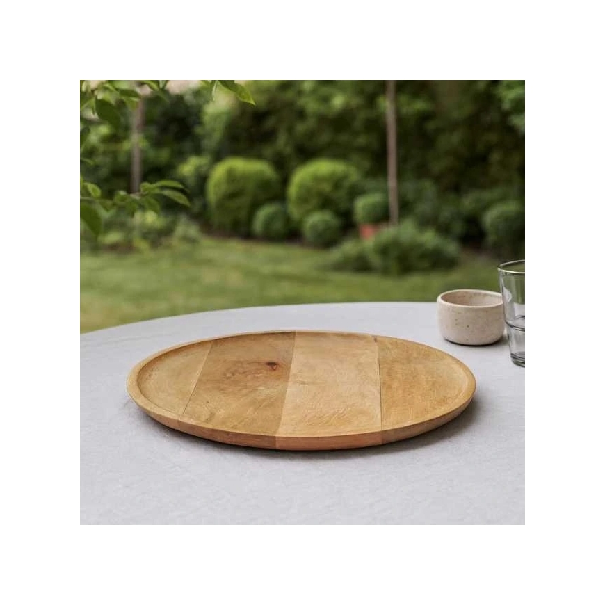 Secret De Gourmet Wooden Plate LIL, Ø 38 cm – 2