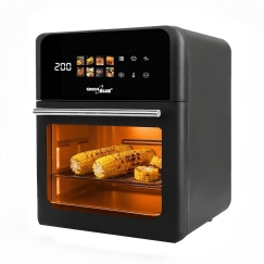 GreenBlue AIR FRYER Alyvos neturintis oro kepėjas, 1800W, 10L talpa, 8 programos, priedai, laikmatis, GB950