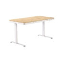 ACTIVEJET pöytä sähköisellä korkeussäädöllä 120x60 ET119S valkoinen/tammi