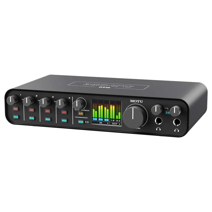 MOTU M6 - audio interface – 4