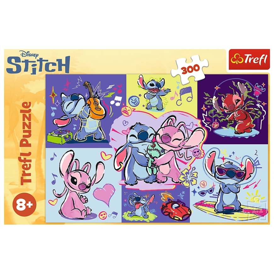 Trefl Dėlionė 300 vnt. - Disney Stičas – 4