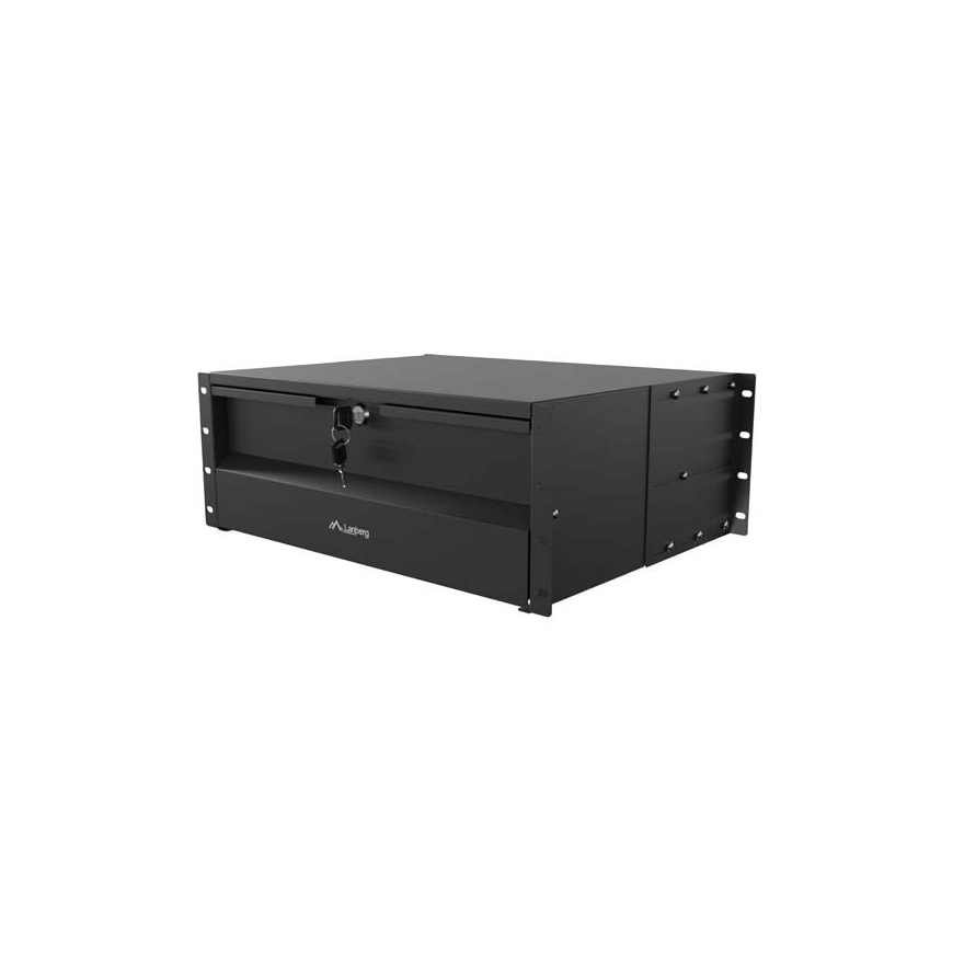 Lanberg 19" rack skapja atvilktne 4U