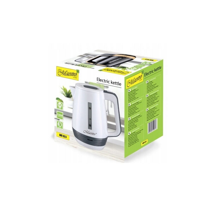 Elektriline veekeetja 1.7l 2200W MAESTRO MR-033-WHITE – 4
