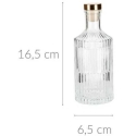 Mājas stila kolekcija Pudeles ar aizdari stikla 250 ml Mājas stila kolekcija Pudeles ar aizdari stikla 250 ml