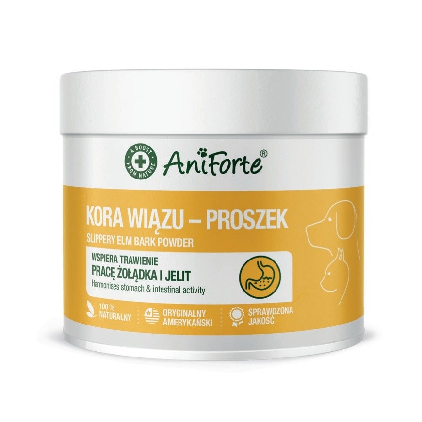 ANIFORTE slīdoša vītra miza - piedevas suņiem un kaķiem - 100g
