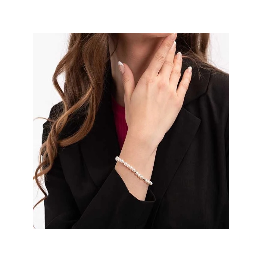 Trolley Elegant Bracelet with Synthetic Pearls VSB0179S – 3
