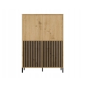 KAMARO 4DK SLIM/GŁ OAK ARTISAN KÕRGUSKAPID