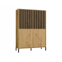 KAMARO 4DK SLIM/GŁ OAK ARTISAN NÄYTTÖKAAPPI