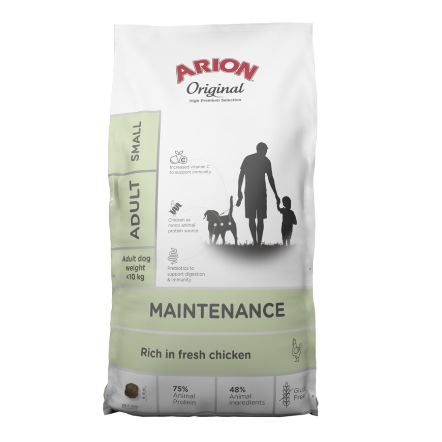 ARION Original Small Maintenance Chicken - dry dog food - 7kg