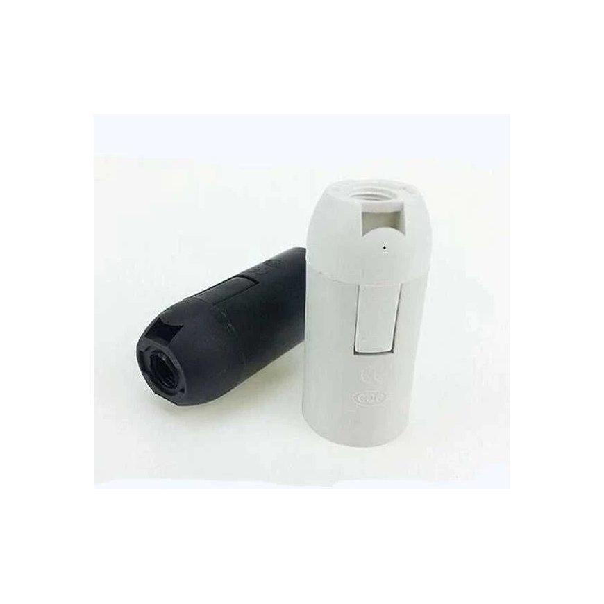 Oem E14 разъем с гладкой оболочкой - белый - Пластиковый разъем – 2