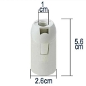 Oem E14 ligzda ar gludu apvalku - balta - Plastmasas ligzda Oem E14 ligzda ar gludu apvalku - balta - Plastmasas ligzda
