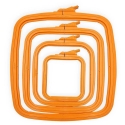 Nurge Pazarlama Nurge kvadratinis (stačiakampis) plastikinis lankas 19,5x22 cm (oranžinis) 170-13OR Nurge Pazarlama Nurge kvadratinis (stačiakampis) plastikinis lankas 19,5x22 cm (oranžinis) 170-13OR