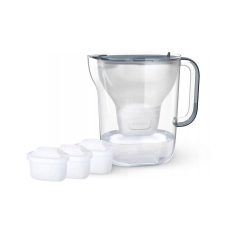 BRITA Style ESSENTIAL XL vandens filtravimo talpa (tamsiai mėlyna) + 3 x MX Pro Pure Performance filtrai