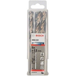 Italeri Bosch Metallist pöörlev puuri HSS-Co, DIN 338, 11.0mm (5 tk, töö