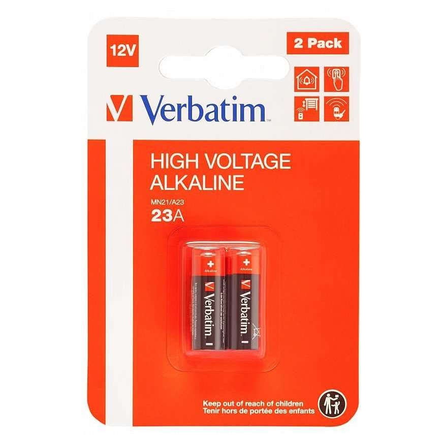 Verbatim Augstsprieguma Alkaline A23 MN21 2gab