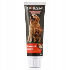 LOVIDOG Фазан с яблоком - лакомство для собак - 90 г