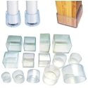 OEM Защитные чехлы для ножек мебели - круглые 16мм - 4 шт - Силиконовый чехол для ножек OEM Защитные чехлы для ножек мебели - круглые 16мм - 4 шт - Силиконовый чехол для ножек
