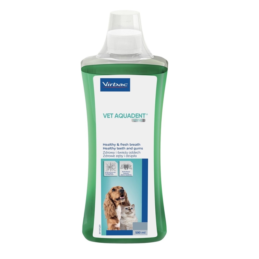 VIRBAC Vet Aquadent FR3SH - zobu