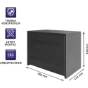 Qoltec Battery Module Case 12Ah 12kW