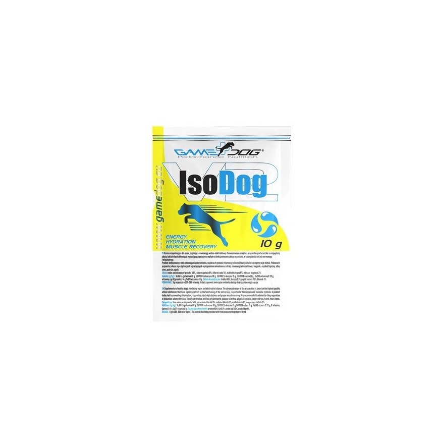 GAME DOG IsoDog - ravinteet koirille - 10g