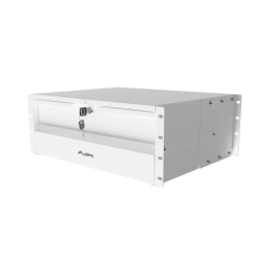 Lanberg 19" Rack Kabineto Dėžė 4U 360 mm Pilka (4U/483 × 360 mm, Maksimalus svoris iki 90 kg, 4 taškų tvirtinimas)