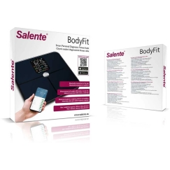 Evolveo Salente BodyFit inteliģentās personīgās diagnostikas svaru skala Bluetooth melna