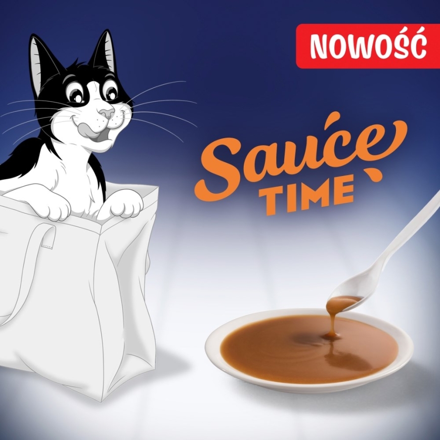 PURINA Felix Sauce Time - märgtoit kassidele - 6x40g – 3