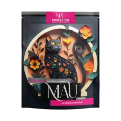 MAU Ilmakuivattu Steriloitu Hanhi Kaninilla ja Vadelmilla - kuiva kissanruoka - 700g
