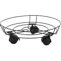 Mondex ProGarden Plant Stand with Wheels 31.5 cm Black