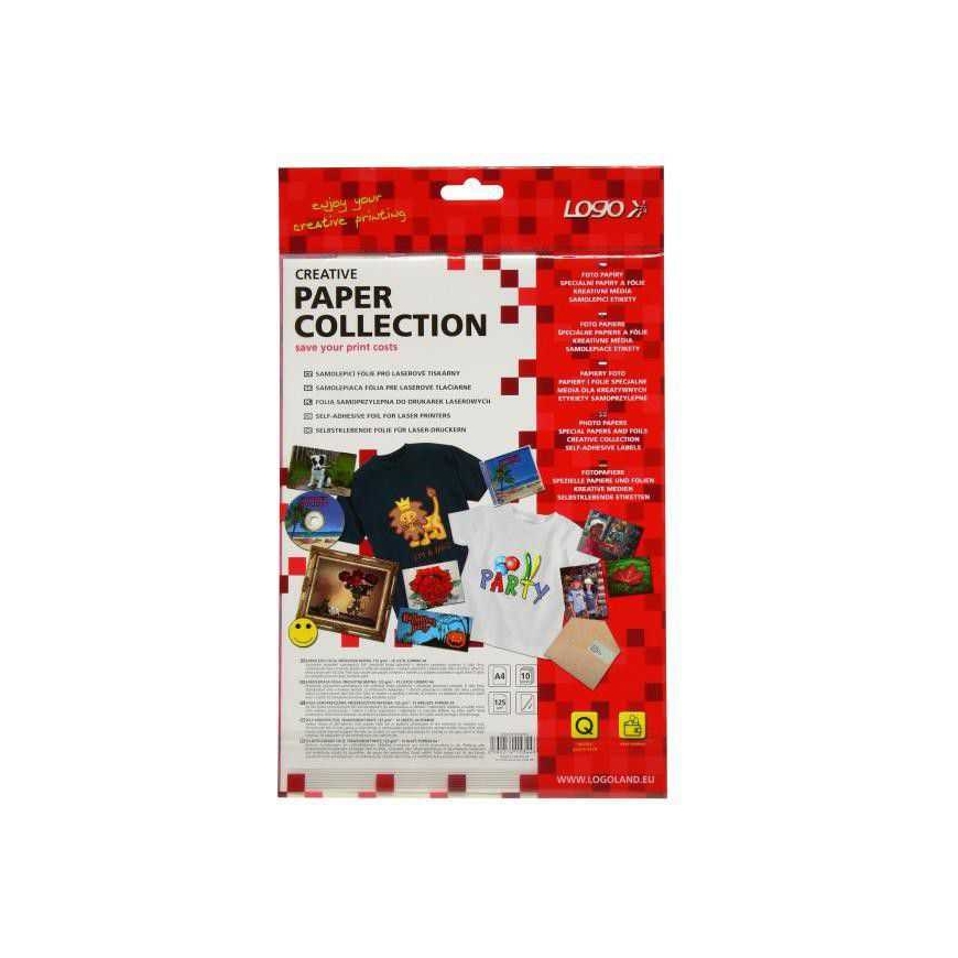 Logo Self-adhesive logo foil A4 125 g/m2 10pcs