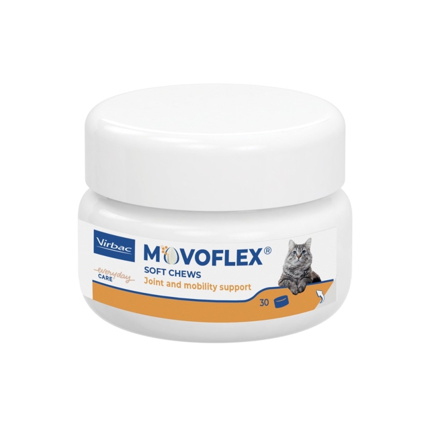 VIRBAC Movoflex Joints - dietary supplements for cats - 30 pieces