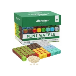 Marioinex Mini Waffle -rakennuspalikat, 502 kappaletta