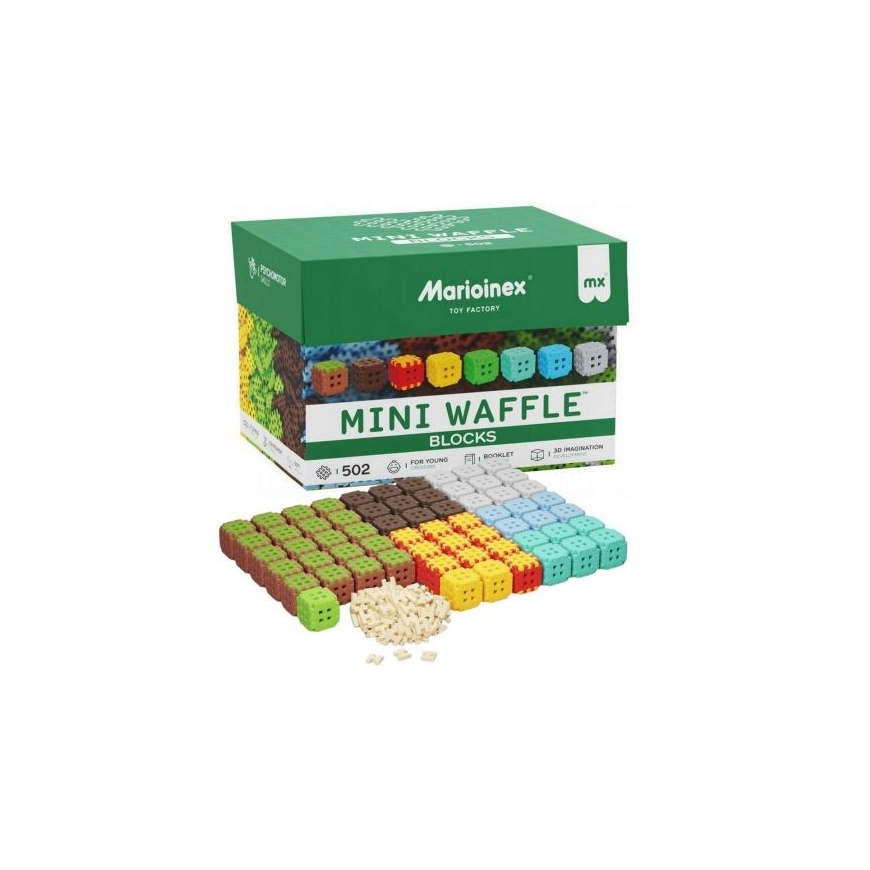 Marioinex Mini Vafeles konstrukcijas kluči, 502 daļas