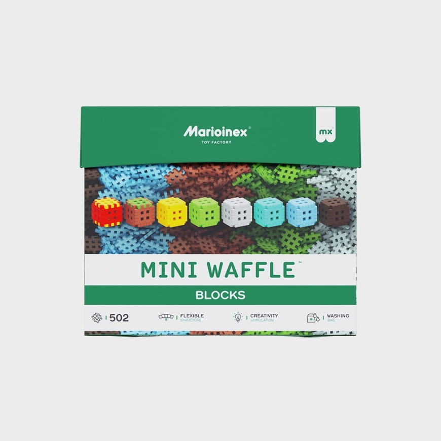 Marioinex Mini Waffle building blocks, 502 pieces – 3