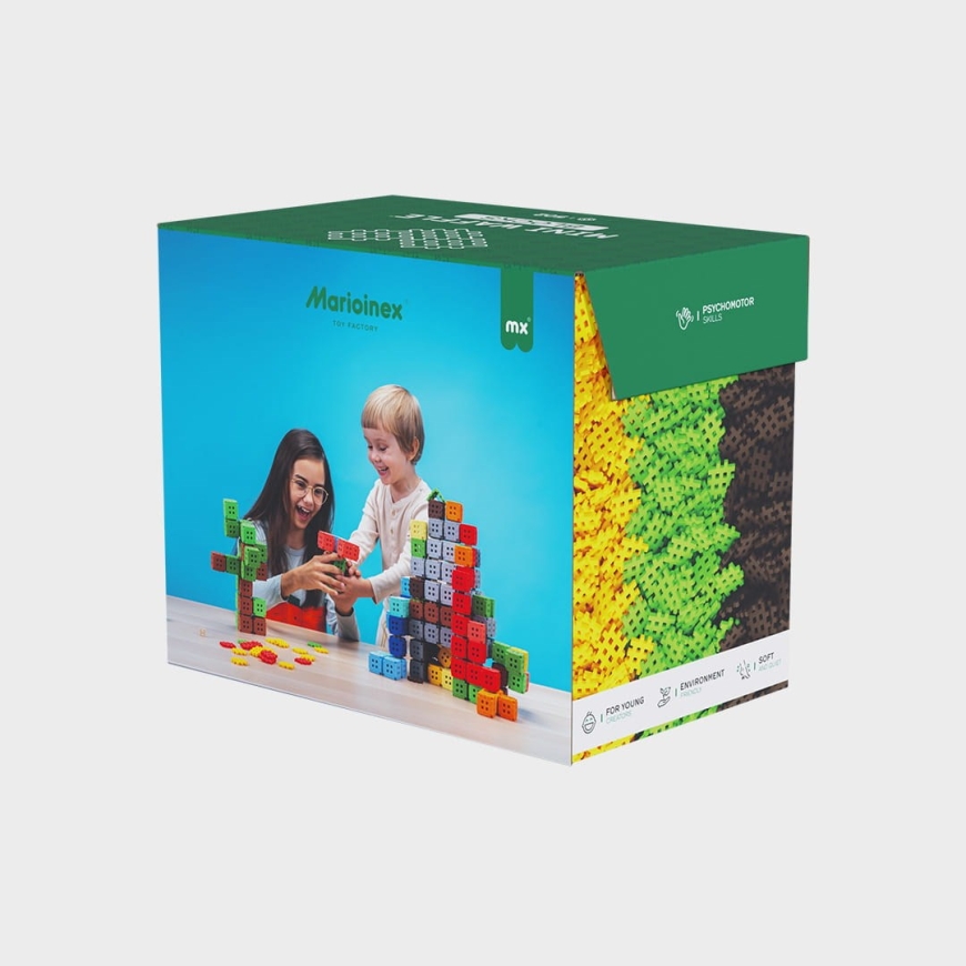 Marioinex Mini Waffle building blocks, 502 pieces – 5