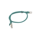 Сетевой кабель Lanberg PCU5-10CC-0050-G Зеленый 0,5 м Cat5e U/UTP (UTP)