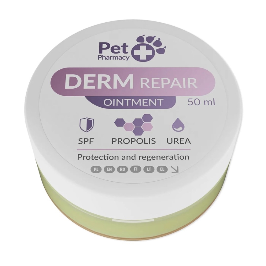 VETFOOD DermRepair – ziede suņiem un kaķiem – 50ml