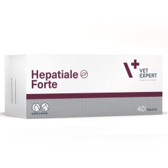 VETEXPERT Hepatiale Forte - papildai šunims ir katėms - 40 tablečių