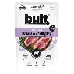 BULT Rich in Lamb – šlapio šunų maistas – 500 g