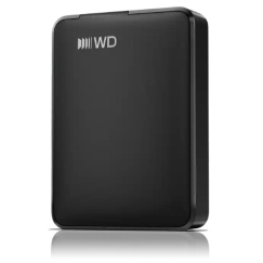 Western Digital Elements Portable (USB-C) external hard drive 1 TB 2.5" USB Type-C 3.2 Gen 1 (3.1 Gen 1) Black