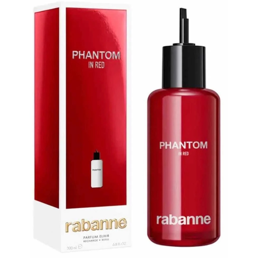 Paco Rabanne Rabanne Phantom Sarkanā Parfīma Eliksīrs Parfīma Aizvietojums Vīriešiem, 200 ml