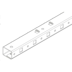 TRITON vertikālā bēgeli stiprinājuma elements RTA 42U plauktiem, palielinot nesēju spēju līdz 1500 kg