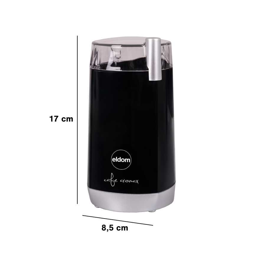 ELDOM MK40 kafijas dzirnaviņas melns – 4