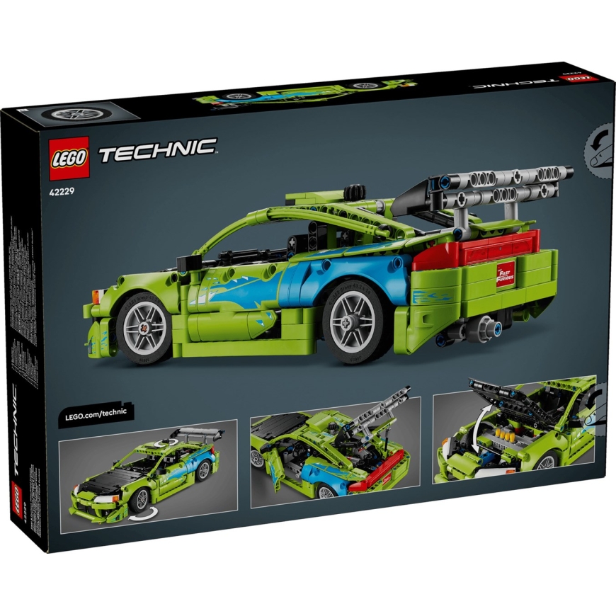 LEGO TECHNIC 42229 Ātrs un dusmīgs - Mitsubishi Eclipse – 2