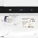 Bemko 16W LED-kattovalaisin liiketunnistimella DIANA, valkoinen, 4000K, IP66 Bemko 16W LED-kattovalaisin liiketunnistimella DIANA, valkoinen, 4000K, IP66