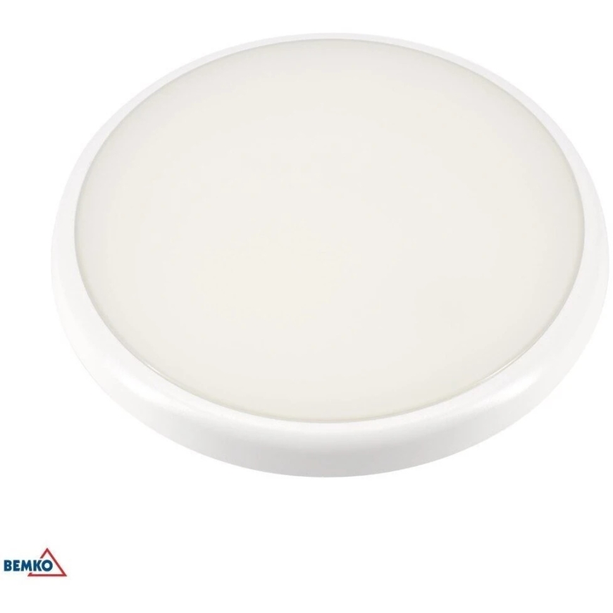 Bemko 16W LED Ceiling Light with Motion Sensor DIANA, white, 4000K, IP66 – 5