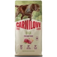CARNILOVE TRUE FRESH Kuivtoit täiskasvanud koertele, kõikidele tõugudele, part 12 kg