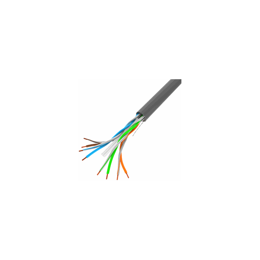 Lanberg UTP Cable Cat6 CCA Fluke Passed 305m grey – 2